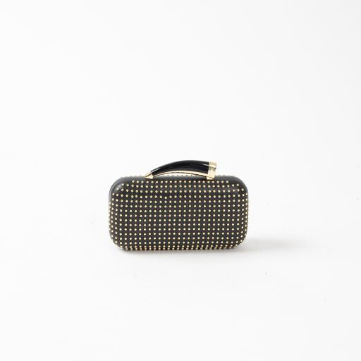 Vince Camuto Studded Horn Clutch