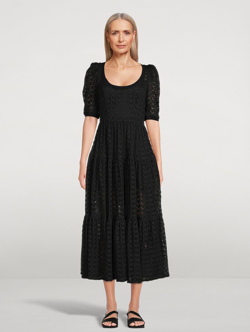 SABINA MUSAYEV black maxi dress