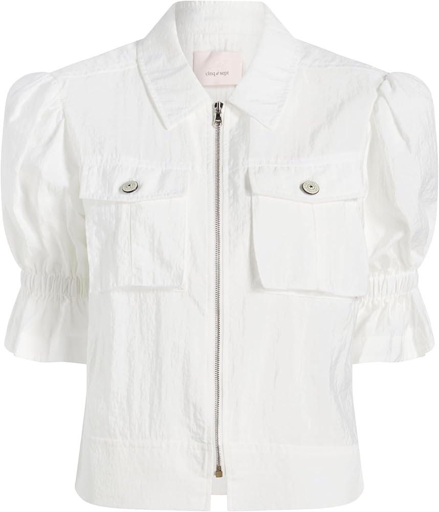 Cinq a Sept White Holly Parachute Jacket