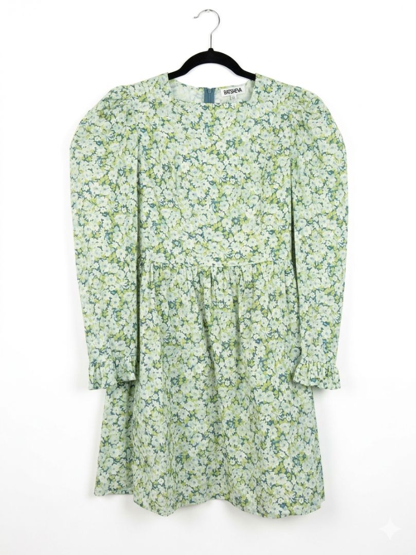 BATSHEVA long sleeve mini dress