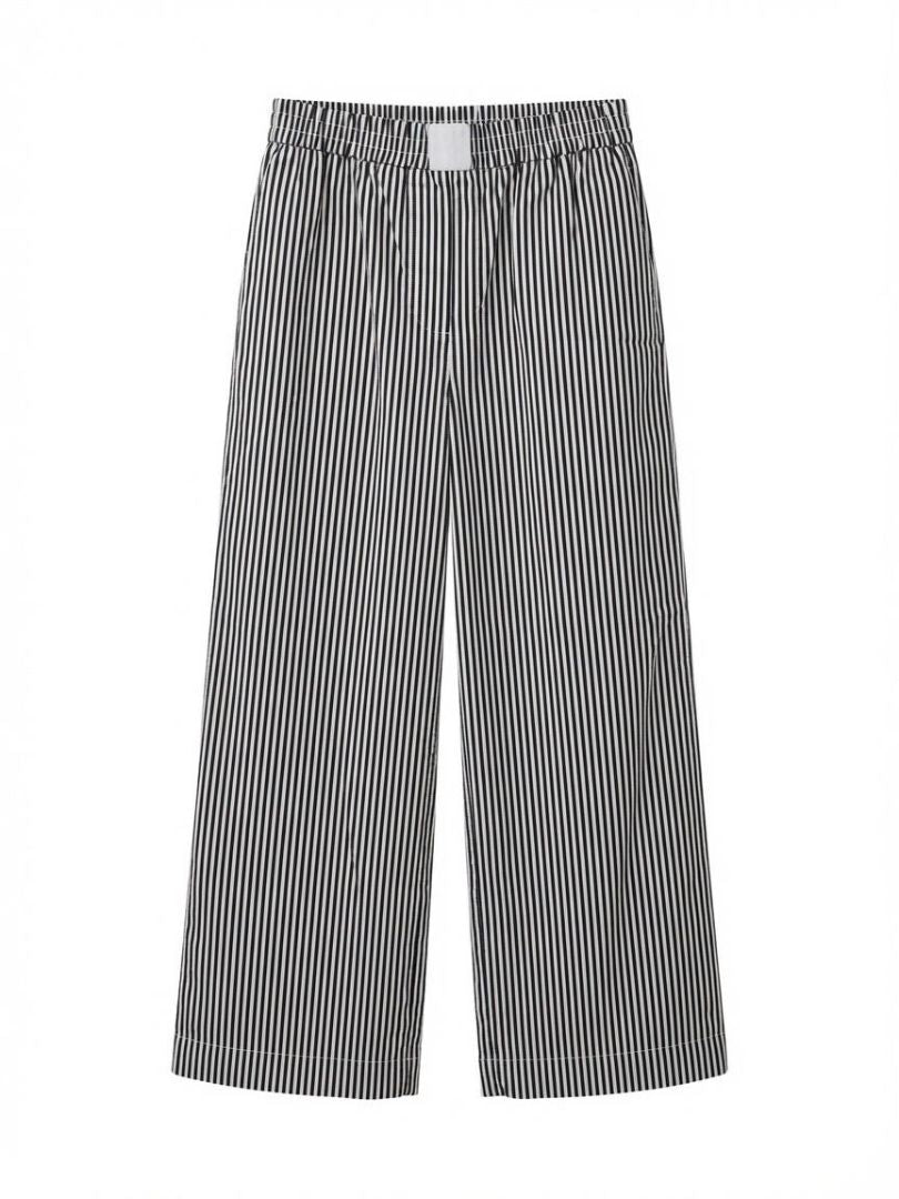 BELLE VERE NAVY/WHITE STRIPED PANTS