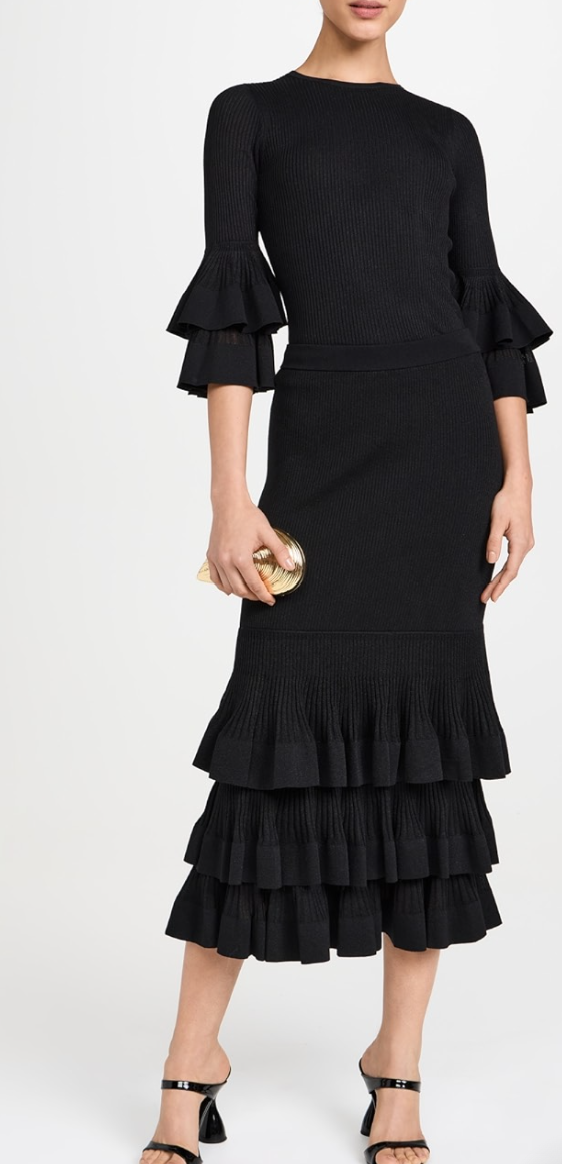 Zimmermann Tiered Ruffle Skirt  Story